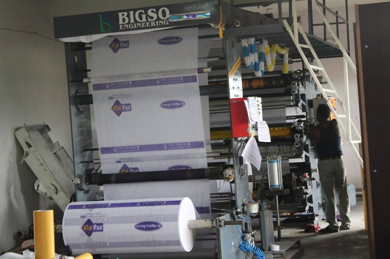 Flexo printing machines